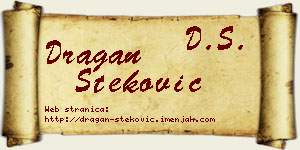 Dragan Steković vizit kartica